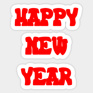 happy new year Sticker